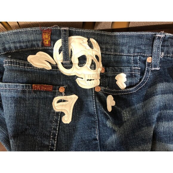 "7 For All Mankind" Jeans Women's Original Price $264.00 SIZE 32 #1509 - Picture 6 of 12